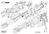 Bosch 3 611 B67 1P0 GBH 2-28 DV Rotary Hammer Spare Parts